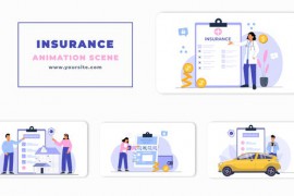 Insurance Policy Animation Scene 46438299
