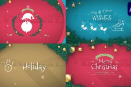 Christmas Santa Wishes for After Effects 49370519