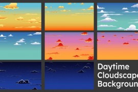 Daytime Cloudscape Backgrounds 51673092