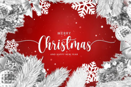 Christmas Text Logo Reveal 35302582