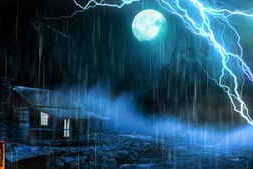 Thunderstorm Sounds with Rain, Heavy Thunder and Loud Lightning Strike Sound Effects to Sleep, Relax