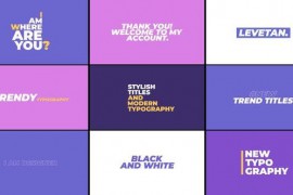 Kinetic Typography | After Effects 44936697