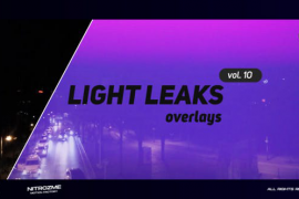 Light Leaks Overlays Vol. 10 for DaVinci Resolve 48288772