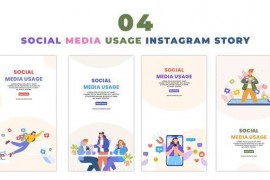 Social Media Influencers Flat Vector Instagram Story 47450599