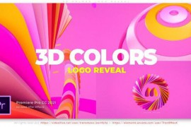 3d Colors Logo Reveal 52793576