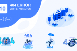 404 Error Lottie Animation | After Effects 48771793