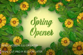Spring Opener - Apple Motion 44761612