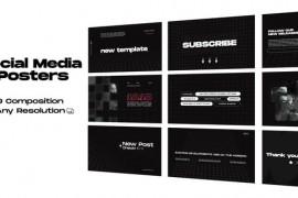 Social Media Posters / PR 48145178