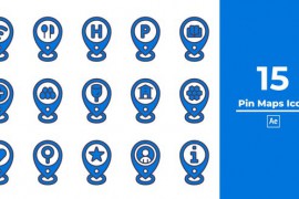 Pin Maps Icon After Effect 47853491