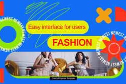 Free Download:Colorful Opener - Dynamic Fashion and Lifestyle Typography 62146024