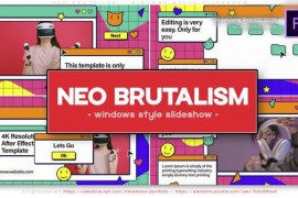 Neo Brutalism - Windows Style Slideshow 49839272