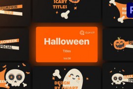 Halloween Titles for Premiere Pro Vol. 08 48478066
