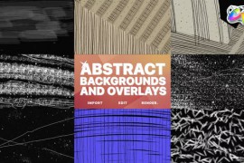 Abstract Backgrounds And Overlays for FCPX 48814531