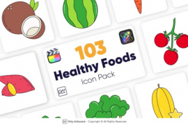 Healthy Food Icons For Final Cut Pro X 46605570