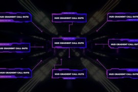 Hud Gradient Call Outs | Premiere Pro 48916110