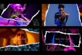 Torn Paper Transitions Video Template 50143509