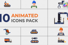 Industrial Icons Pack for FCPX 47409213