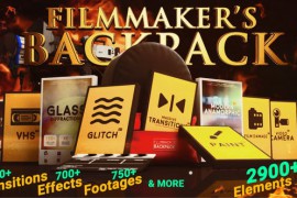 Filmmaker's Backpack | Big Pack of Transitions Effects Footages and Presets for Premiere Pro 2862855