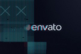 Pixelated Glitch Logo Mogrt 44224073