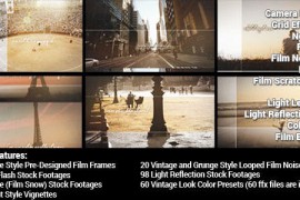 Vintage and Grunge Film Effect 05 8608378