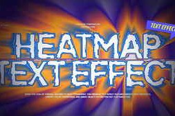 Free Download:Heatmap Text Effects 64190019