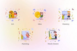 Artistic Objects - School Illustration 49953246