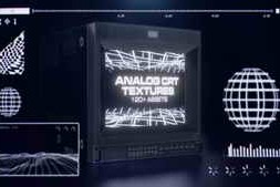 Analog CRT Textures Steven McFarlane Design