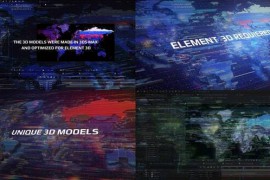 3D World Map For After Effects 52036617