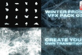 Winter Frost VFX Pack | Motion Graphics 43067603