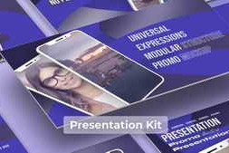 Free Download:Purple Phone Screen Mockup 60780109