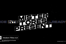 Modern Titles 4.0 \ FCPX 50773951
