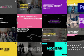 Clean Text Typography / Pr 51016210