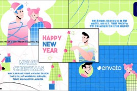 Christmas Typography Slides for Premiere Pro 49496641