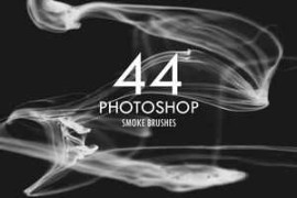 CreativeMarket – 44 Photoshop Smoke Brushes 2296853