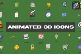 Animated 3D Icons for FCPX 47251509