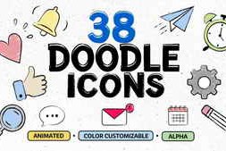Free Download:Doodle Icons 63663923