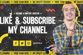 Gaming Youtube Blog Intro 46229152