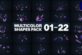 Multicolor Shapes for Premiere Pro 46102711