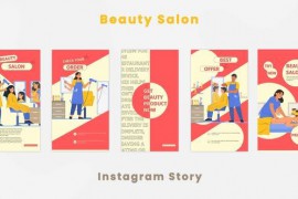 Beauty Salon Instagram Story 44422085