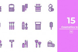 Cosmetics Icon After Effects 50084936