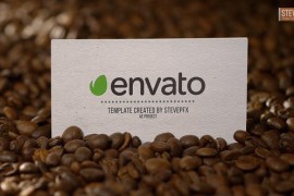 Coffee Business Card Mockup 46268103