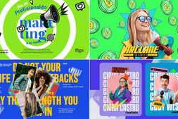 Free Creative Typography Intro & Photo Montage – Unique Titles & Slideshow Templates 59903006
