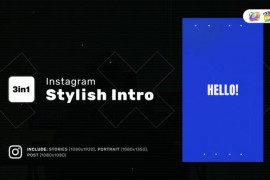 Instagram Stylish Intro for Apple Motion and FCPX 50602265