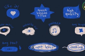 Speech Bubbles Titles for DaVinci Resolve 48014797