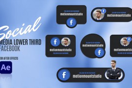 Social Media Lower Thirds - Facebook 48661713