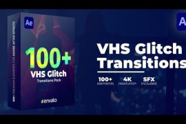 VHS Glitch Transitions 43934786
