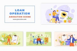 Loan Review and Approval Workflow Animation Scene 48801170