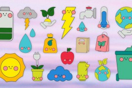 Sticker Pack - Ecology Doodle Kawaii After Effects Project Template 51802887