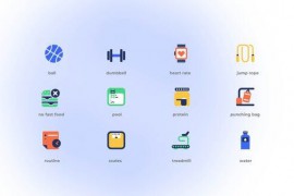 Fitness - Flat Icons 43938765