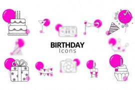 Birthday Icons 52149121